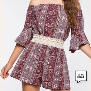 Crotched romper